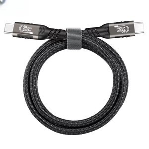 Tốc độ cao 40gbps USB C để USB C Cáp, 240W siêu nhanh USB C sạc và cáp dữ liệu 8K 60Hz Tương thích với 4/<span class=keywords><strong>3</strong></span> sét - Product Image 6