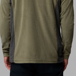 Sweat-shirt pour homme, design bicolore avec logo personnalisé pour les acheteurs en gros, prix avantageux, manches longues avec logo personnalisé - Product Image 6