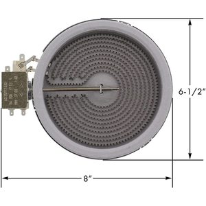 เปลี่ยนอะไหล่เตาไฟฟ้าเซรามิก ERP RS65D12 สำหรับเตาแก๊ส W11171119 และ 318178110 - Product Image 5