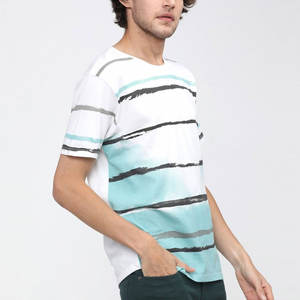 เสื้อยืดแขนสั้นสำหรับผู้ชายเสื้อผ้าผู้ชาย - Product Image 1