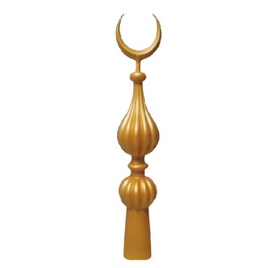 Minarets en laiton faits à la main de haute qualité artisanat arabe de Style religieux avec belle décoration en métal fini polonais - Product Image 5