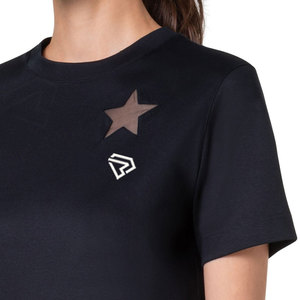 T-shirts d'été neufs pour femmes en rayonne respirante et écologique, à manches courtes, style streetwear, vente en gros, haute qualité, unis - Product Image 3