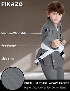 Kimono de luxe pour femmes BJJ Gi 420gsm, tissage perlé pré-rétréci, Jiu Jitsu brésilien, logo personnalisé, uniforme d'arts martiaux professionnel - Product Image 5