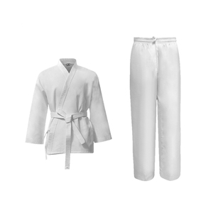 Uniforme personalizado de Jiu Jitsu 50% poliéster 50% Algodón duradero Unisex adulto Yoga meditación Fitness marcial rendimiento frontal - Product Image 5