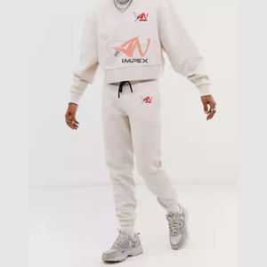 Chándal de Invierno Casual de Alta Calidad con Logotipo Personalizado, Talla Grande para Hombre y Mujer, Material Personalizado Flexible Unisex - Product Image 2