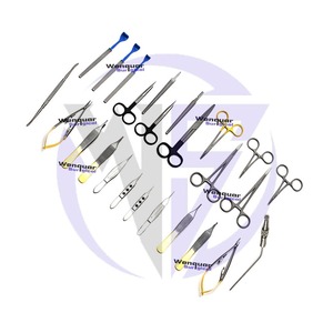 Juego de Blefaroplastia de Acero Inoxidable, Kit Completo de Instrumentos para Cirugía de Párpados, Instrumentos Quirúrgicos Plásticos y Oftálmicos Fabricados por Wenquar - Product Image 6