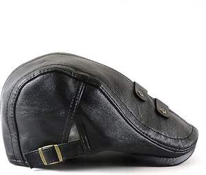Chapeau en cuir élégant avec une durabilité robuste Parfait pour la randonnée, les voyages et les vêtements de plein air de tous les jours - Product Image 4