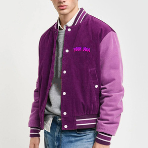 Chaqueta Universitaria para Hombre, Venta al por Mayor, Personalizada con Bordado, Parche de Chenilla, Mangas de Cuero, Traje Deportivo de Béisbol - Product Image 5
