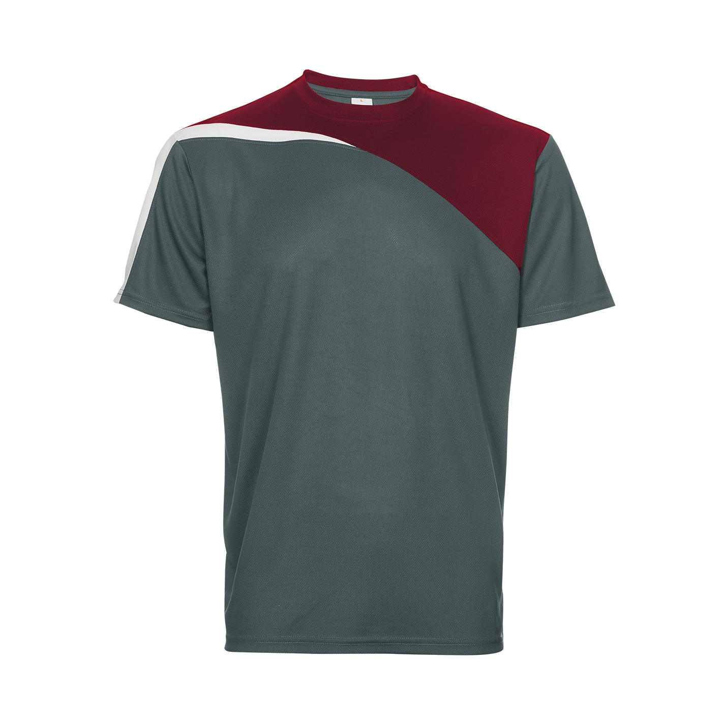 สีเทาเข้ม/สีน้ำตาลแดง/ขาว