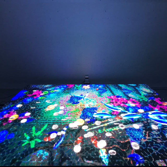 Module 7d Light up Interactive Stage Wedding Wall Tile 3d Dance Floor Standing Led Display Screen Panels
