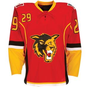 Uniforme de maillot de hockey sur glace à séchage rapide pour hommes professionnels nouveauté ensemble respirant - Product Image 1