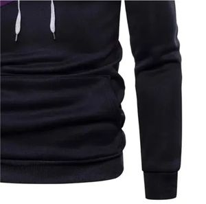 2023สเวตเชิ้ตมีฮู้ดแบบสวมหัวของผู้ชายปักโลโก้แบบกำหนดเองคอลเลกชันฤดูหนาวผลิตในปากีสถาน - Product Image 5