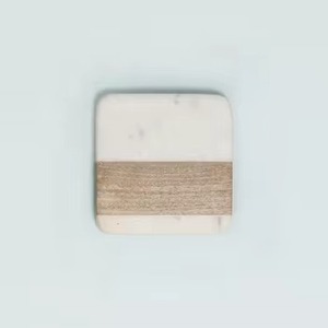 Latest Unique Design <b>Wooden</b> Coasters Set High Quality Tea Mats and Pads Tableware Table Decor Coasters for Home and Kitchen Use - Product Image 5