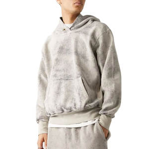 Sweat à capuche pour homme à sublimation personnalisée pull sweat à manches longues polaire vêtements de sport hiver décontracté tenue de rue - Product Image 2