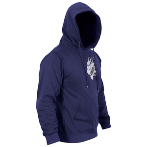 Sweat à capuche unisexe en polyester/coton pour homme, coupe classique, logo personnalisé, épais, vintage, respirant, séchage rapide, haute qualité - Product Image 5