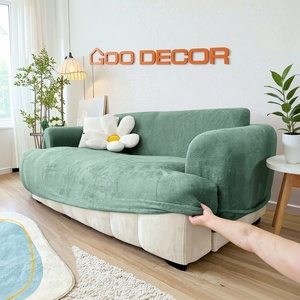 Fundas de Sofá de Felpa OEM ODM, Elásticas, Gruesas y Cálidas, Hechas en Vietnam, Fabricante de Muebles para Sala de Estar - Product Image 5