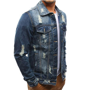 Chaqueta vaquera para hombre, chaquetas de la mejor calidad de otoño para hombre, Chaquetas vaqueras, diseño al por mayor, ropa para hombre personalizada - Product Image 2