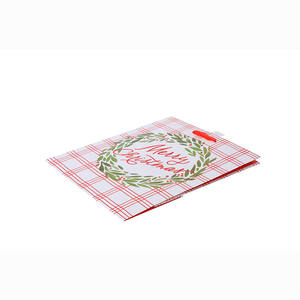 Sacs shopping en papier noir de luxe OPACK, sacs fourre-tout en carton avec logo personnalisé imprimé pour emballage cadeau et vente au détail - Product Image 3