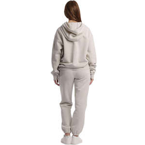 Survêtement pull-over pour femmes avec capuche 2 pièces avec poches survêtement confortable pour l'entraînement, - Product Image 2