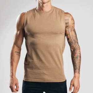 เสื้อกล้ามสำหรับ3D วิ่งออกกำลังกายฟิตเนสสำหรับผู้ชายสไตล์ลำลองโลโก้ออกแบบได้ตามต้องการ - Product Image 4