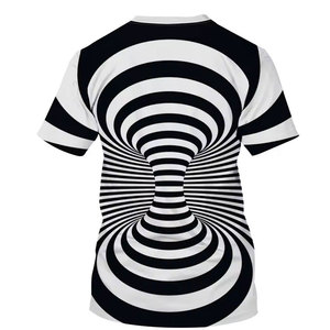 Camiseta de hombre con impresión 3D de alta calidad, diseño de pieza completa, sublimación, impreso Digital, 180gsm, camiseta informal holgada de moda para hombre - Product Image 2