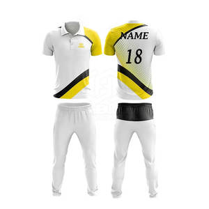 Peso ligero transpirable 100% poliéster personalizable Cricket uniforme cómodo ropa deportiva para hombres en Stock - Product Image 1