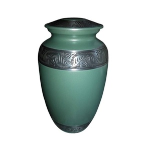 Urna de Metal de Lujo Hecha a Mano para Cenizas de Adultos, Personalizable con Impresión, Conmemorativa Funeraria, Cremación, OEM, Venta al por Mayor. - Product Image 1