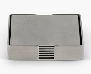 Meilleures ventes de sous-verres ronds faits à la main en marbre blanc de qualité supérieure avec des motifs en laiton classiques Approvisionnement dans le monde entier - Product Image 5