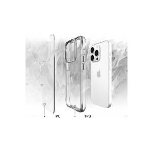 Coque en silicone transparente antichoc de luxe Netzy pour iPhone 14 Pro Max, ultra-fine, transparente, souple, en TPU, compatible avec les modèles 7 Plus, 11 Pro, SE - Product Image 6