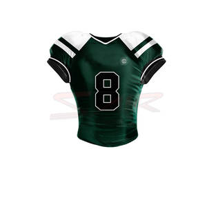 Uniforme léger et personnalisé de football américain nouveau style uniforme de football américain de couleur unie - Product Image 5