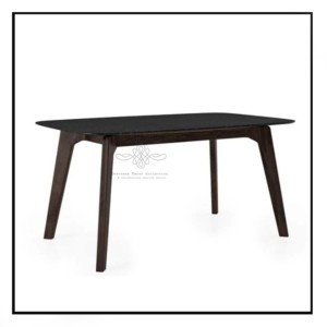 Chỗ ngồi thoải mái 6 người bàn ăn với gỗ sang trọng hiện đại hàng đầu khung kim loại bàn ăn xuất hiện cổ điển nhìn - Product Image 6