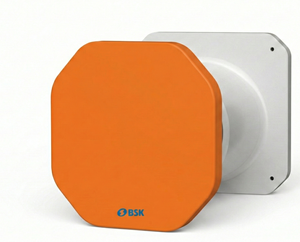 CUBIERTA DE PANEL FRONTAL DE ALUMINIO DECORATIVO NARANJA/ Tipo de Pared Descentralizado Zephyr Clean Air de Alta Eficiencia a Prueba de Polvo HRV - Product Image 1