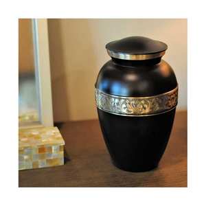 Handicrafts Urn For Ashes Human Blue Funeral <b>Supplies</b> Wholesale Aluminum Urn Cremation Manufacturer & Exporter From India - Product Image 1