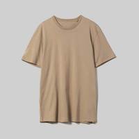 T-shirt pour homme en coton 100% facile à porter, coupe ample, haut tendance, séchage rapide, respirant, T-shirt surdimensionné pour homme