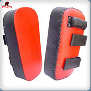 Almohadillas de Boxeo Curvas de Cuero Vacuno de la Mejor Calidad al por Mayor, Almohadillas de Muay Thai, Almohadillas de Boxeo para Patadas, Personalizadas - Product Image 3