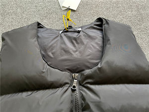 Gilet d'hiver sans manches à fermeture éclair pour homme, haut matelassé, imperméable, doudoune d'extérieur, 2023 - Product Image 2