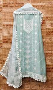 Nuevo Traje de Salwar Kameez de Seda Senton para Mujer, Material de Vestido de Algodón al por Mayor con Estampado Digital - Product Image 5