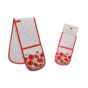 Produits les plus vendus de haute qualité Résistance personnalisée Impression à haute température Gant de four double en coton pour barbecue - Product Image 2