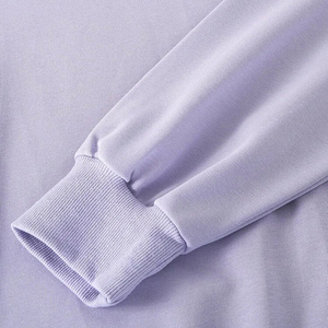 Sweat-shirt à col rond surdimensionné en molleton français 100% coton pour hommes, épaules tombantes de luxe, sweat-shirts d'hiver personnalisés OEM - Product Image 6