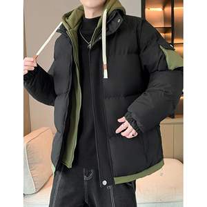 Doudoune brillante à la mode pour hommes Activités d'hiver isolées épaisses Veste d'extérieur brillante - Product Image 5