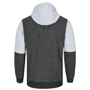 Panel cremallera nueva llegada mujeres personalizado Casual doble 100% algodón sudaderas con capucha OEM personalizado impreso logotipo al por mayor peso pesado - Product Image 2