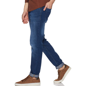 Pantalones vaqueros para hombre Pantalones vaqueros ajustados rectos de corte regular Pantalones largos Vaqueros cómodos Hombres Precio razonable Logotipo personalizado Servicio OEM - Product Image 2