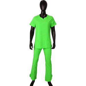 Uniformes médicaux professionnels col montant à manches courtes pour le personnel hospitalier uniformes hospitaliers de qualité supérieure - Product Image 2