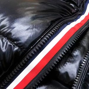 Vente en Gros Veste Puffer à la Mode Designer Hommes Manteaux Personnalisés Bulle de Duvet Hommes Doudounes Brillantes Hommes - Product Image 5