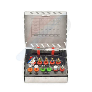 New Dental Bone Expander Kit Dental Implants Burs Surgery Instruments <b>Complete</b> <b>Set</b> With Steel Box Made by Bexpo - Product Image 2