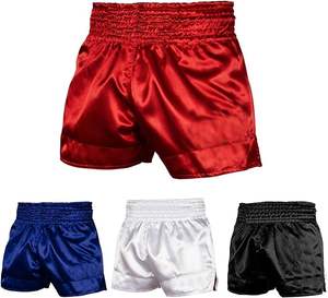 Pantalones Cortos de Entrenamiento para Hombre, para Muay Thai, Boxeo, MMA, Resistentes a las Manchas, para Jiu Jitsu, 100% Poliéster, con Estampado por Transferencia de Calor - Product Image 2