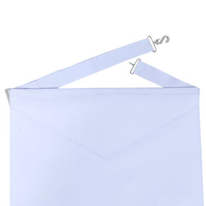 Service OEM fait à la main en cuir maçonnique Regalia tablier brodé collègue artisanat tablier paillettes à coudre prix de gros à vendre - Product Image 5