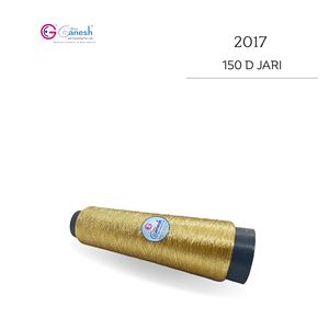 Premium 150D <b>Metallic</b> <b>Yarn</b> 2017 Shade Embroidery Jari MS Type Polyester With Lurex S and ST for Knitting and Weaving - Product Image 3