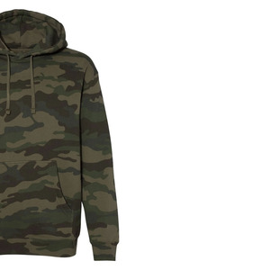 Nueva Sudadera con Capucha de Forro Polar Personalizada para Invierno, Bordada e Impresa, con Bolsillo, Diseño de Camuflaje en Poliéster/Algodón - Product Image 3