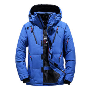Veste matelassée d'hiver pour homme FIXFOX SPORTS, personnalisée, de haute qualité, à capuche, épaisse, imperméable, respirante, coupe-vent, pour activités de plein air - Product Image 2